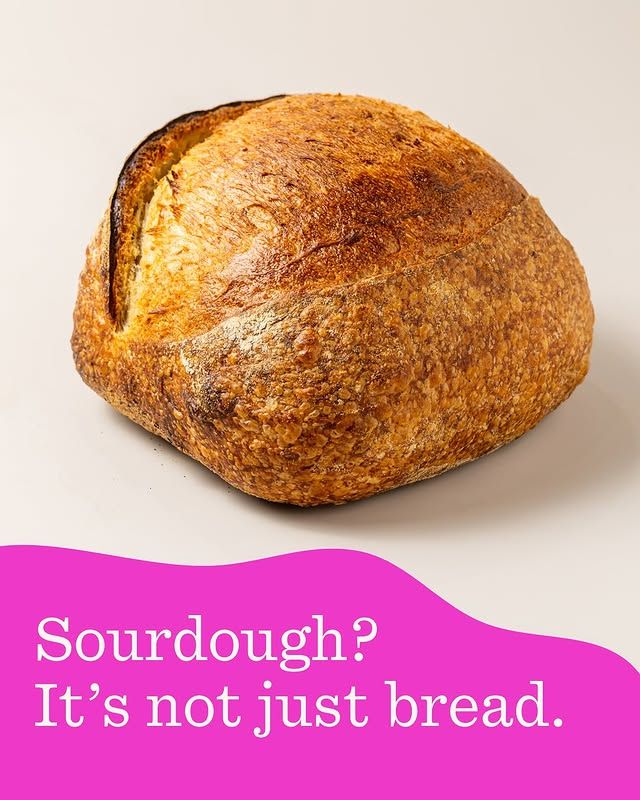 Artisan Sourdough bread - 24-hour fermented with crispy crust and soft crumb